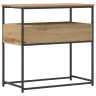 Konsoles Galds Artisan Oak 75X40X75 Cm Inženierijas Koks Un Tērauds Vidaxl