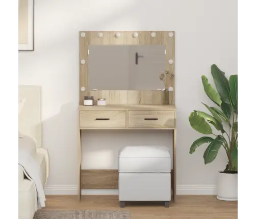 Meigisoe Sahtliga Sonoma Tamm 78.5 X 41 X 135 Cm Tehispuit
