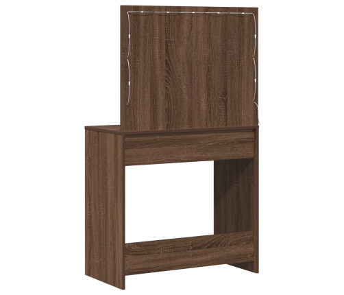 Meigisoe Sahtliga Pruun Tamm 78.5 X 41 X 135 Cm Tehispuit