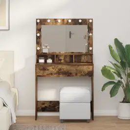 Grima Galdiņš Dūmaka Ozols 79 X 41 X 135 Cm Inženierijas Koks Vidaxl