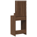 Meigilaud Riiuliga Pruun Tamme 50 X 41 X 135 Cm Tehispuit