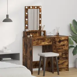 Riietumislaud Sahtliga Pruun 50 X 41 X 140 Cm Tehispuit