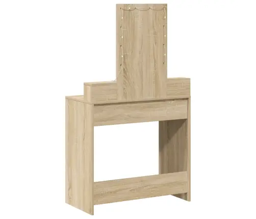 Makiažo Stalas Ruda 79 X 41 X 140 Cm Apdirbta Mediena