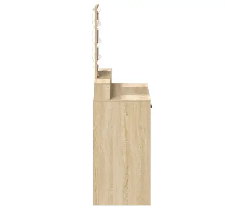 Makiažo Stalas Ruda 79 X 41 X 140 Cm Apdirbta Mediena