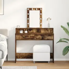 Dressing Galds Brūna 100 X 41 X 140 Cm Inženierijas Koks Vidaxl