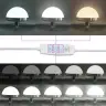 Tualetes Galdiņš Ar Led Gaismiņām Sonoma Ozolā, 102X33X135 Cm Vidaxl