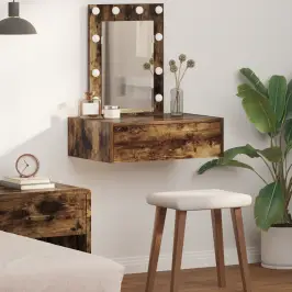 Dressing Galds Brūna 60 X 40 X 70 Cm Inženierijas Koks Vidaxl