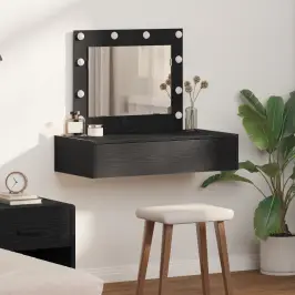 Dressing Galds Melna 83 X 40 X 70 Cm Inženierijas Koks Vidaxl