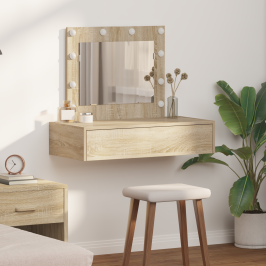 Dressing Galds Brūna 83 X 40 X 70 Cm Inženierijas Koks Vidaxl
