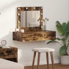Dressing Galds Brūna 83 X 40 X 70 Cm Inženierijas Koks Vidaxl