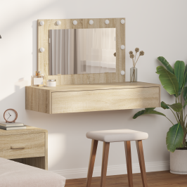 Dressing Galds Brūna 100 X 40 X 70 Cm Inženierijas Koks Vidaxl