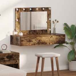 Riietumislaud Sahtliga Pruun 100 X 40 X 70 Cm Tehispuit
