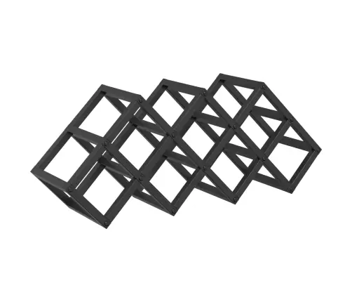 Vyno Stovas Juodas Ąžuolas 63 X 16,5 X 25 Cm