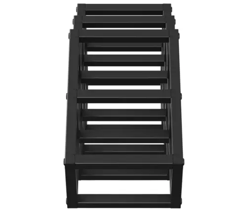 Vyno Stovas Juodas Ąžuolas 63 X 16,5 X 25 Cm