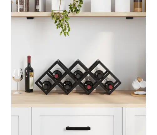 Vyno Stovas Juodas Ąžuolas 63 X 16,5 X 25 Cm