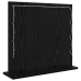 Spoguļa Ar Led Gaismām Melnais Ozols 60X55X18 Cm Vidaxl