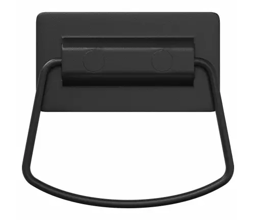 Spintelės Rankenos 2 Pcs Juoda 85 X 45 Mm Metalas