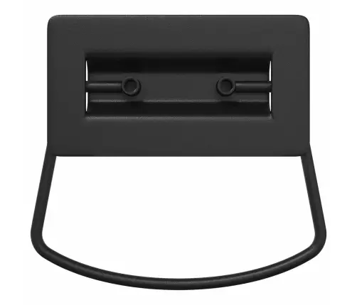 Spintelės Rankenos 2 Pcs Juoda 85 X 45 Mm Metalas