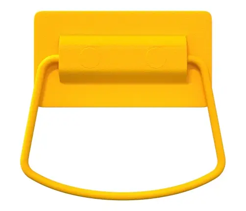 Kapi Käepidemed Sinepikollane 85 X 45 Mm Metall