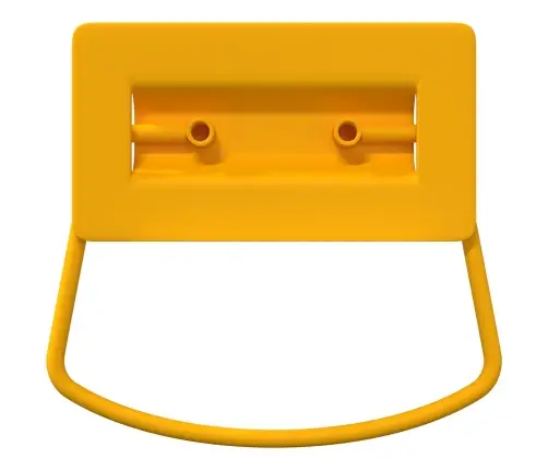 Kapi Käepidemed Sinepikollane 85 X 45 Mm Metall