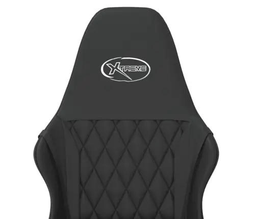 Masāžas Datorspēļu Krēsls, Melna Mākslīgā Āda Vidaxl