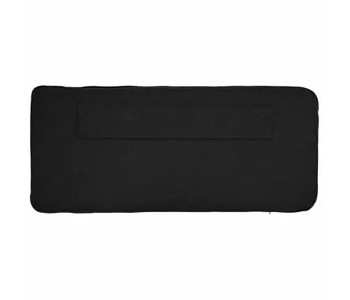 Mīkstināts Gultas Galvgalis Brūns Un Melns 80 Cm Vidaxl