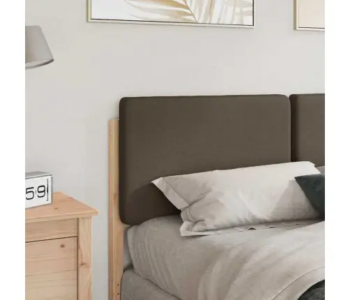 Apmušta Lovos Galvūgalis Su Galvūgalio Ruda Ir Taupe 160 Cm