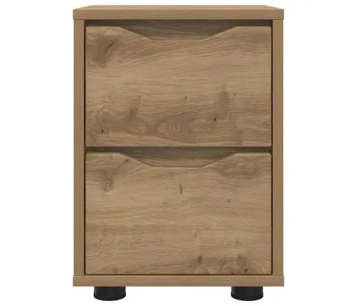 Nakts Skapīši 2 Pcs Artisānā Ozols 30,5 X 30 X 43 Cm Vidaxl