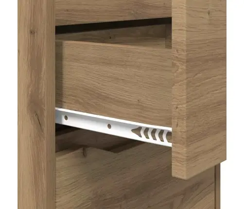 Nakts Skapīši 2 Pcs Artisānā Ozols 40 X 30 X 467 Cm Vidaxl