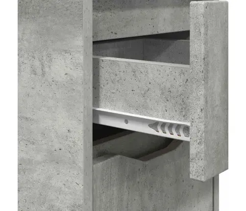 Nakts Skapīši 2 Pcs Betona Pelēks 30,5 X 30 X 43 Cm Vidaxl