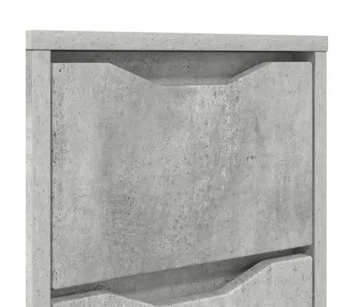 Nakts Skapīši 2 Pcs Betona Pelēks 30,5 X 30 X 43 Cm Vidaxl