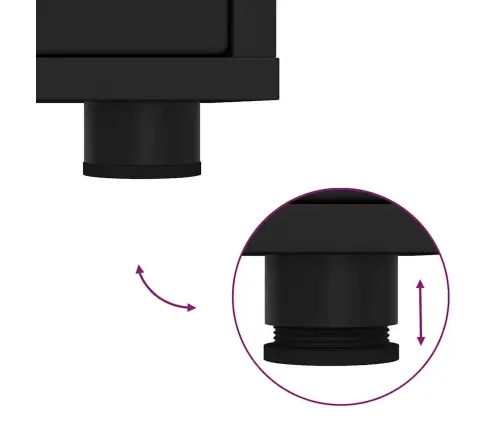 Öökapid Sahtliga 2 Pcs Must 30,5 X 30 X 43 Cm Tehispuit