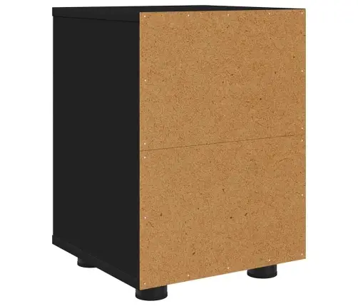 Öökapid Sahtliga 2 Pcs Must 30,5 X 30 X 43 Cm Tehispuit