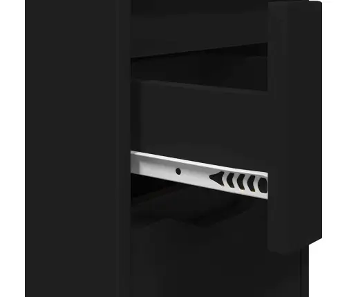 Öökapid Sahtliga 2 Pcs Must 30,5 X 30 X 43 Cm Tehispuit