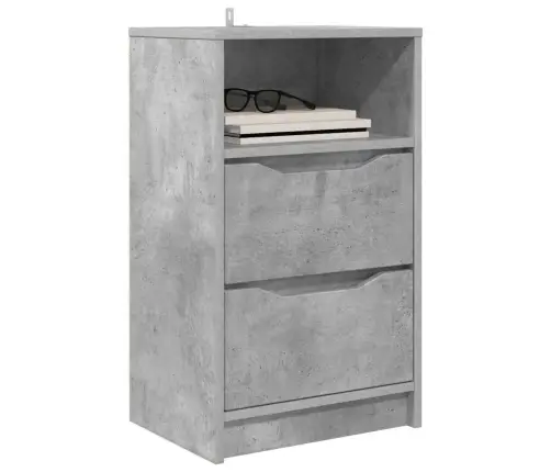 Öökapid Sahtliga 2 Pcs Betoonhall 40 X 30 X 467 Cm Tehispuit