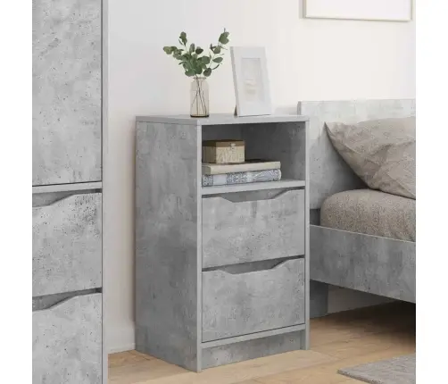 Öökapid Sahtliga 2 Pcs Betoonhall 40 X 30 X 467 Cm Tehispuit