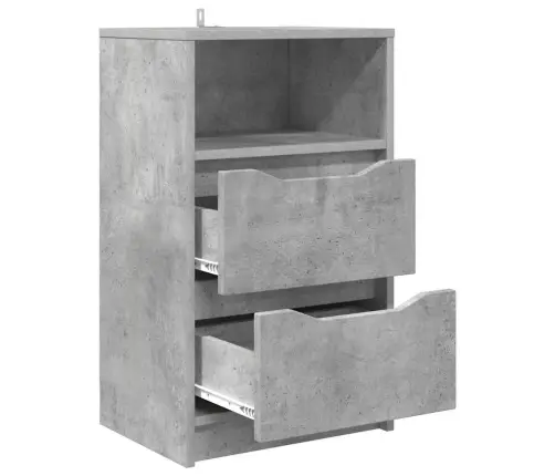 Öökapid Sahtliga 2 Pcs Betoonhall 40 X 30 X 467 Cm Tehispuit