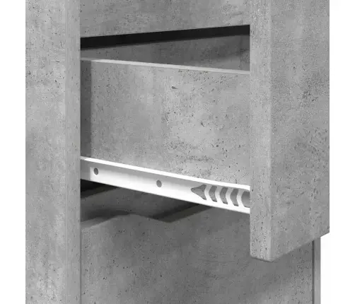 Öökapid Sahtliga 2 Pcs Betoonhall 40 X 30 X 467 Cm Tehispuit