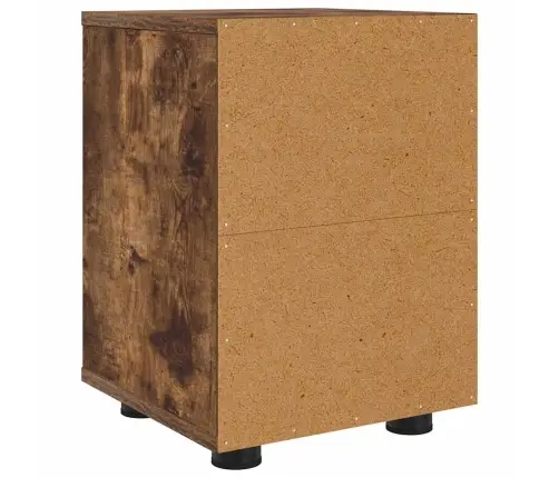 Nakts Skapīši Ar Atvilktni 2 Pcs Dūmaka Ozols 30,5 X 30 X 43 Cm Vidaxl