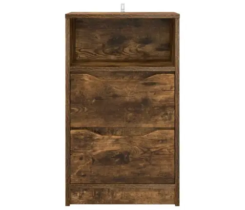 Nakts Skapīši Ar Atvilktni 2 Pcs Dūmaka Ozols 40 X 30 X 467 Cm Vidaxl