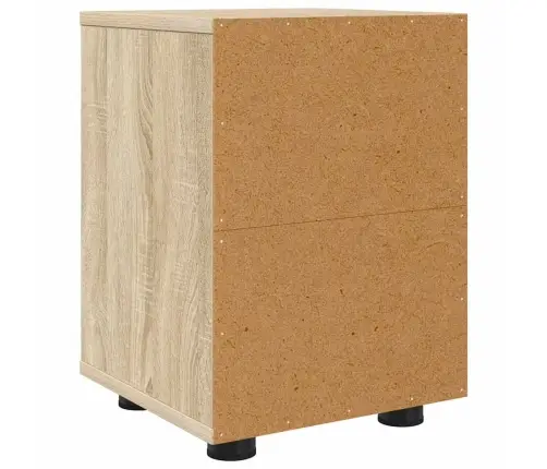 Öökapid Sahtliga 2 Pcs Sonoma Tamm 30,5 X 30 X 43 Cm Tehispuit