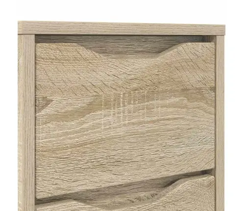 Öökapid Sahtliga 2 Pcs Sonoma Tamm 30,5 X 30 X 43 Cm Tehispuit