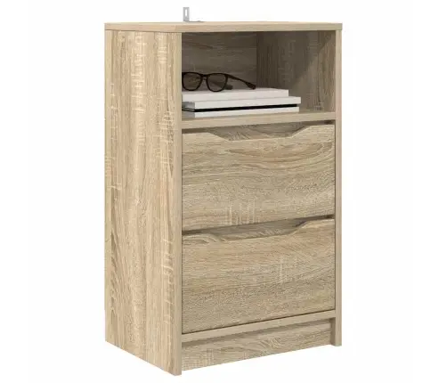 Nakts Skapīši Ar Atvilktni 2 Pcs Sonoma Ozols 40 X 30 X 467 Cm Vidaxl