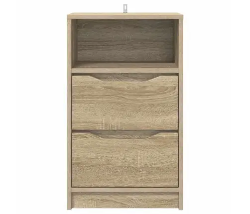 Nakts Skapīši Ar Atvilktni 2 Pcs Sonoma Ozols 40 X 30 X 467 Cm Vidaxl