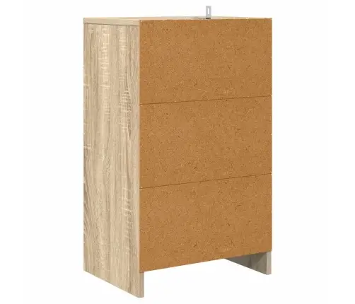 Nakts Skapīši Ar Atvilktni 2 Pcs Sonoma Ozols 40 X 30 X 467 Cm Vidaxl