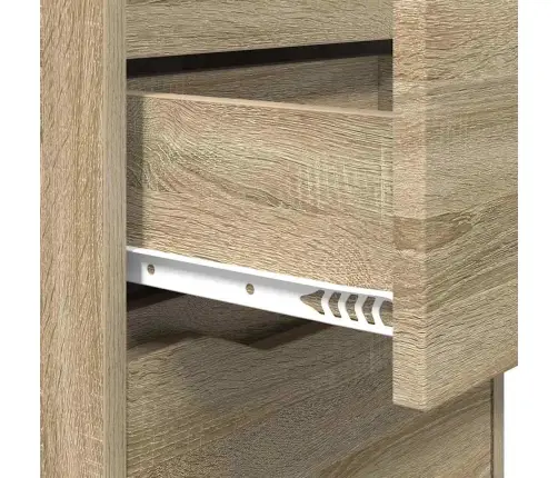 Nakts Skapīši Ar Atvilktni 2 Pcs Sonoma Ozols 40 X 30 X 467 Cm Vidaxl