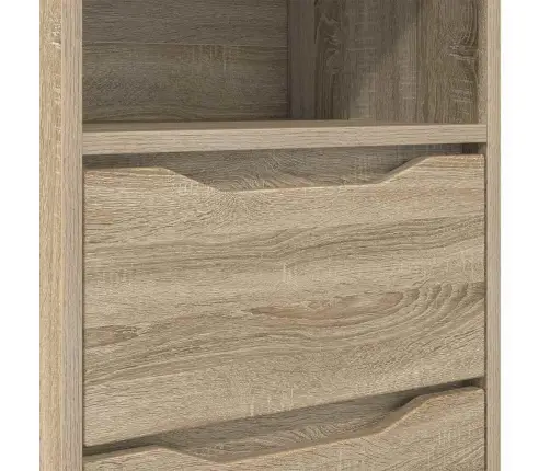 Nakts Skapīši Ar Atvilktni 2 Pcs Sonoma Ozols 40 X 30 X 467 Cm Vidaxl