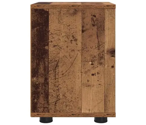 Naktiniai Staliukai 2 Pcs Senovinis Medis 30,5 X 30 X 43 Cm