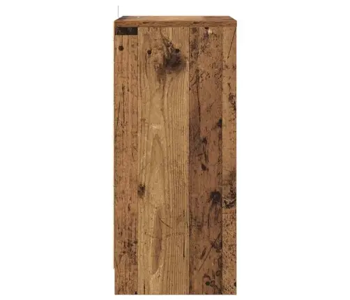 Naktiniai Staliukai 2 Pcs Senovinis Medis 40 X 30 X 467 Cm