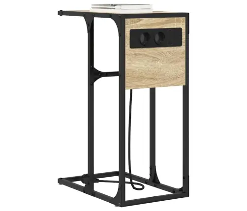 Nakts Skapītis Sonoma Ozols 41,5 X 26 X 60,5 Cm Vidaxl